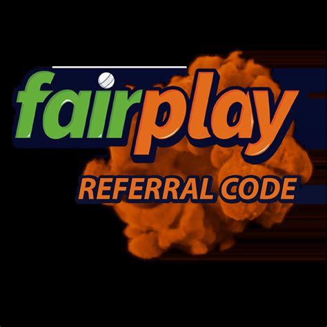 Fairplay fantasy referral code  In order to do so, you must wager the bonus 25 times